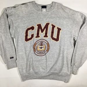 Vintage central Michigan crewneck